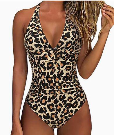 Traje de Baño Escote Profundo