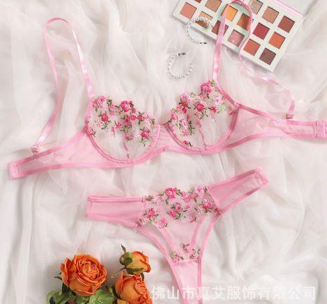 Conjunto Encaje Bordado