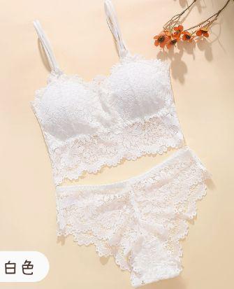Conjunto Top de Encaje