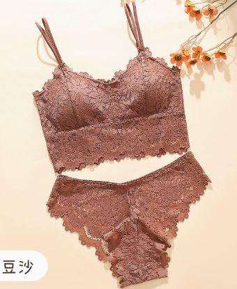 Conjunto Top de Encaje
