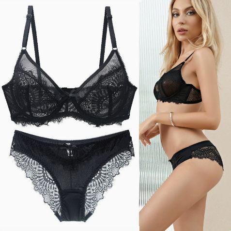 Conjunto Encaje Fino
