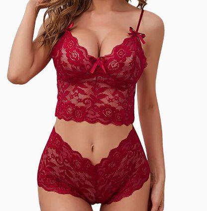 Conjunto Bralette Encaje
